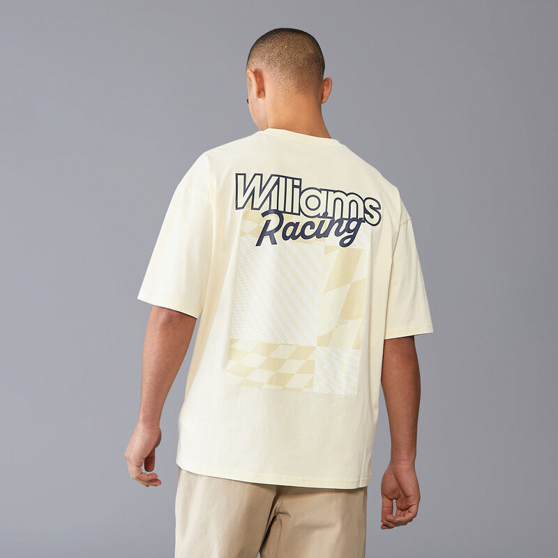 WILLIAMS RACING FW MENS OVERSIZED TEE - misty jade