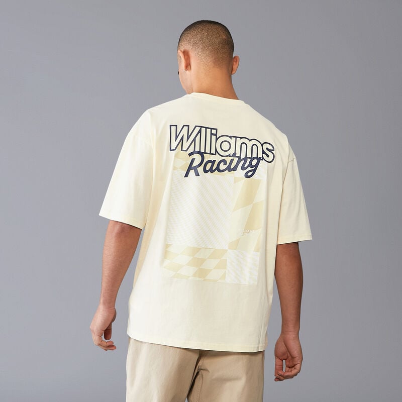 WILLIAMS RACING FW MENS OVERSIZED TEE - misty jade
