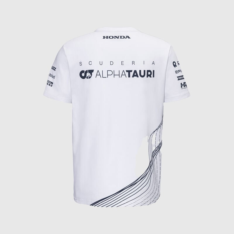 ALPHA TAURI SL MENS TEE - white