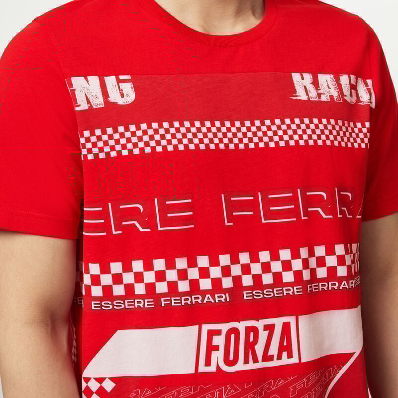 SF FW MENS GRAPHIC TEE - red