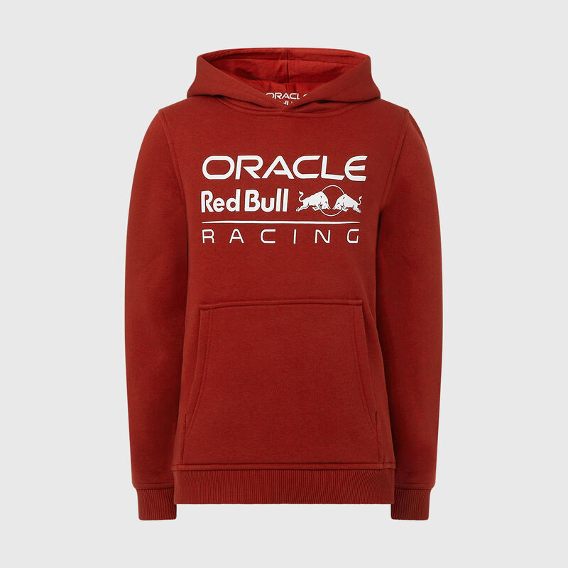 RBR FW KIDS MONO LOGO HOODIE - red
