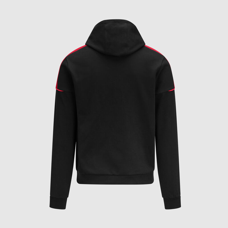 PORSCHE FW MENS HOODED SWEAT - black
