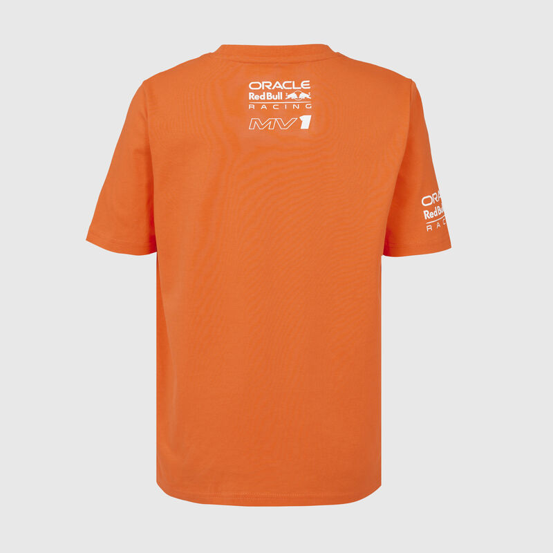 RBR SL FW 2023 KIDS VERSTAPPEN TEE - OPTION 3 - orange