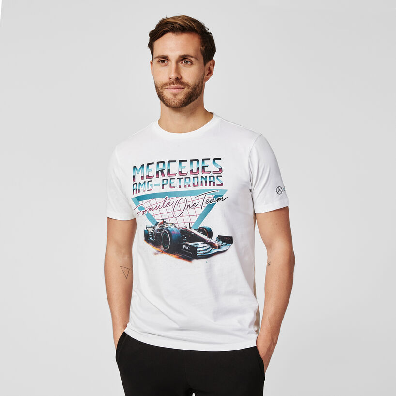 Retro Graphic T-Shirt - Mercedes-AMG Petronas | Fuel For Fans