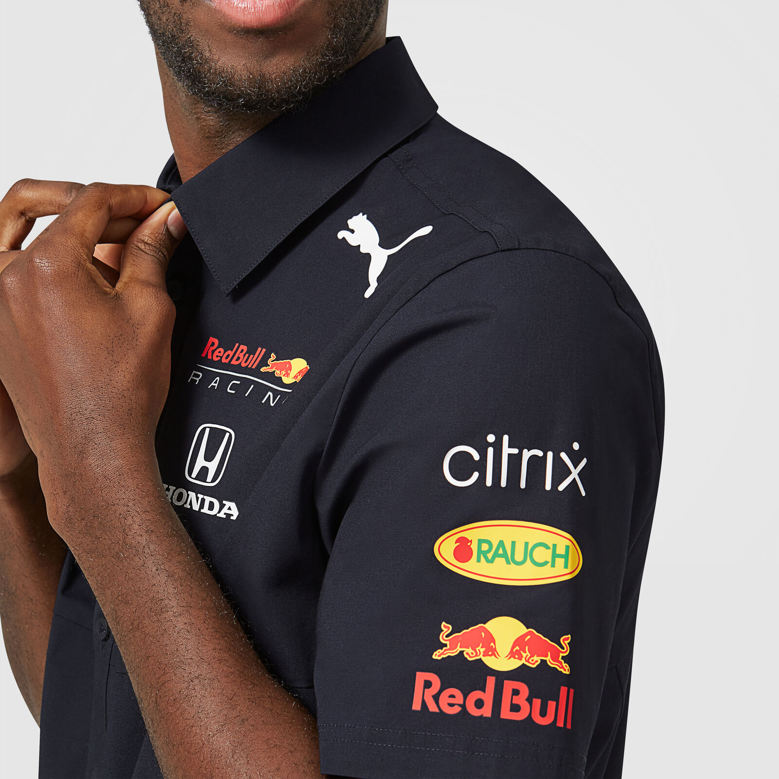 Red Bull Racing F1 Men's 2023 Team T-Shirt- Navy