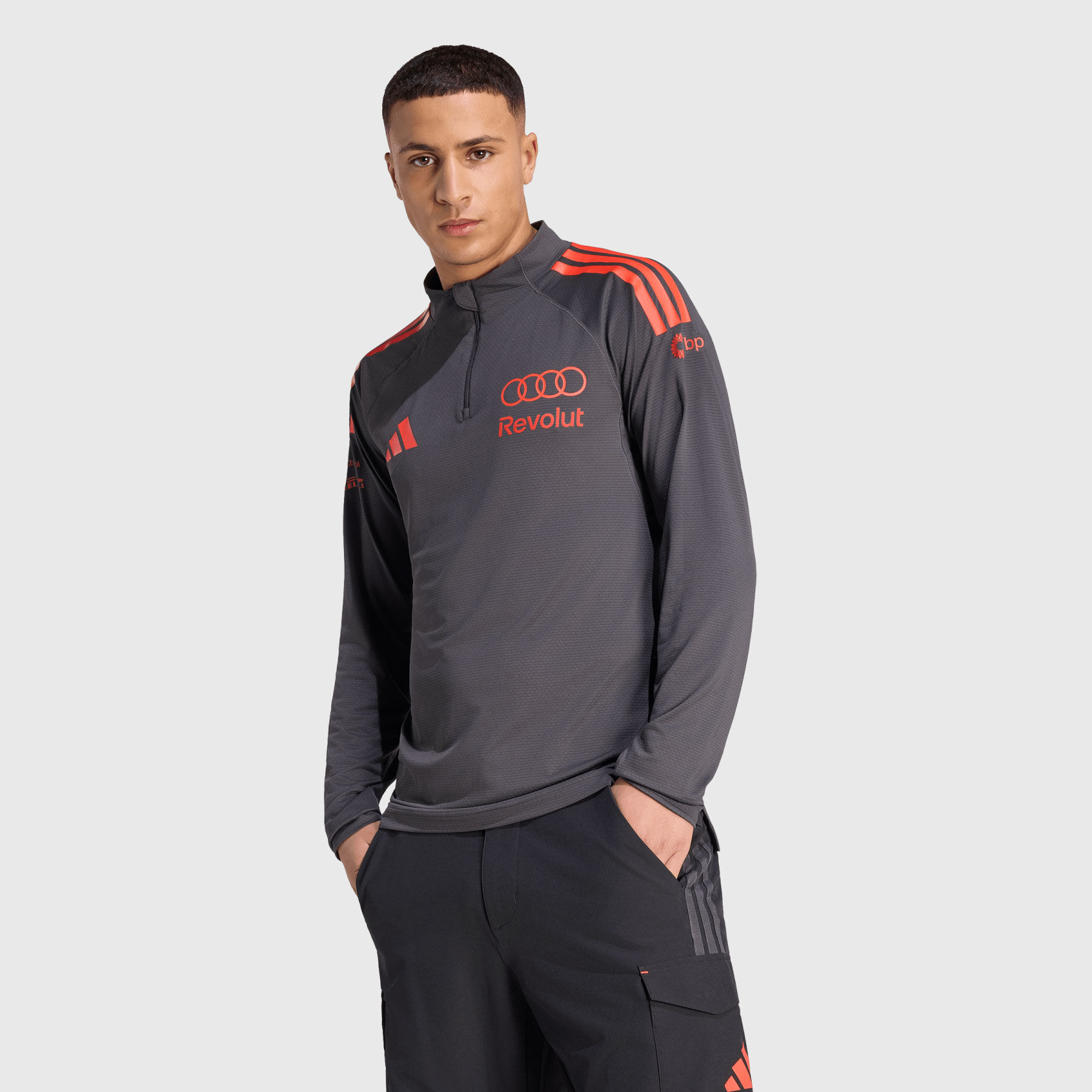 adidas 2026 Team Mechanics 1/4 Zip - Audi F1 Team | Fuel For Fans