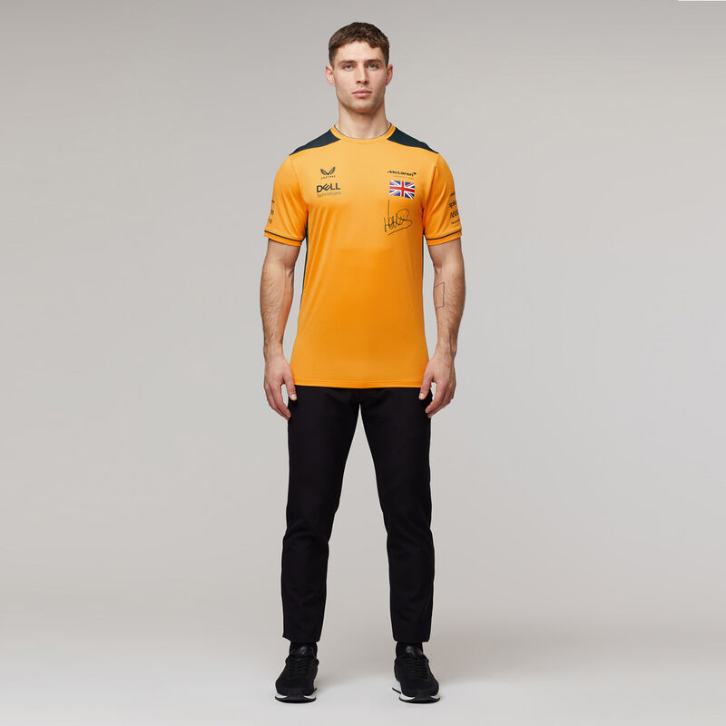 MCLAREN RP DRIVERS SET UP TEE NORRIS - orange