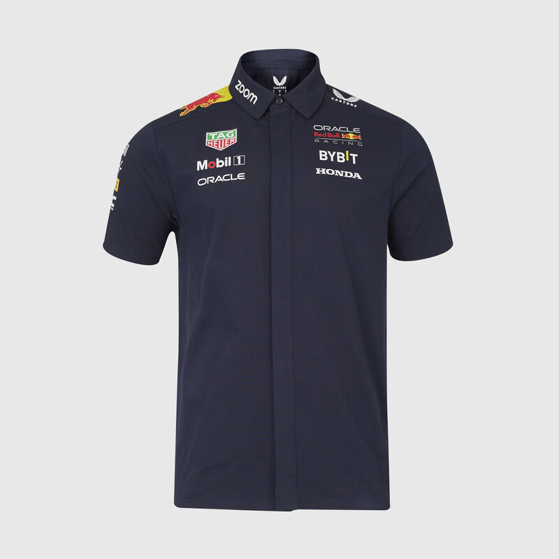 2024 Team Shirt 2024 - Red Bull Racing - Navy S for males - 5063234431175 - Fuel For Fans F1 Merchandise store