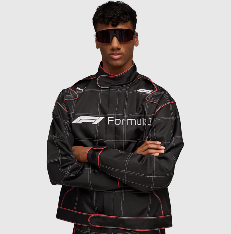 F1 LS 75 YRS RACING JACKET - black