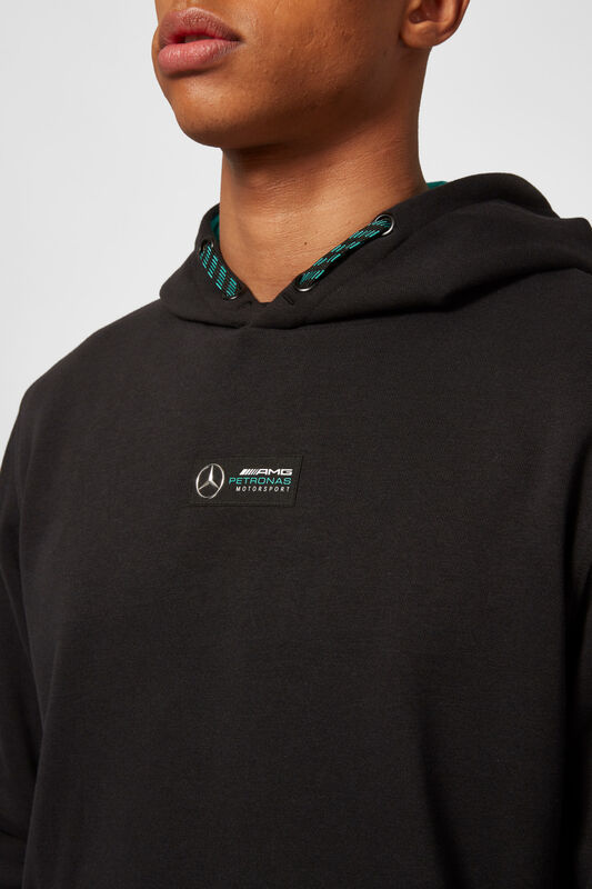 MAPM FW MENS LEWIS #44 HOODED SWEAT - black