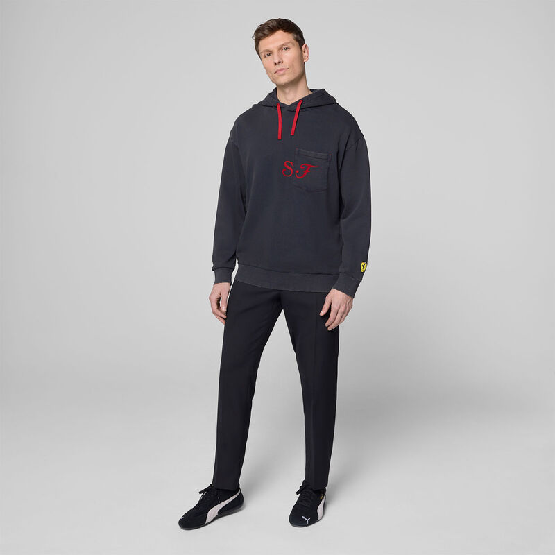 SF FW GRAPHIC HOODY - red