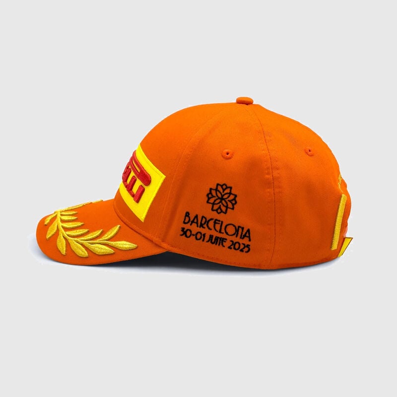 PIRELLI SE BARCELONA PODIUM CAP - orange