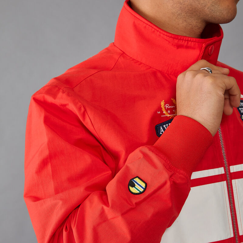 AS FW MENS LEGACY PATCHWORK BOMBER - red