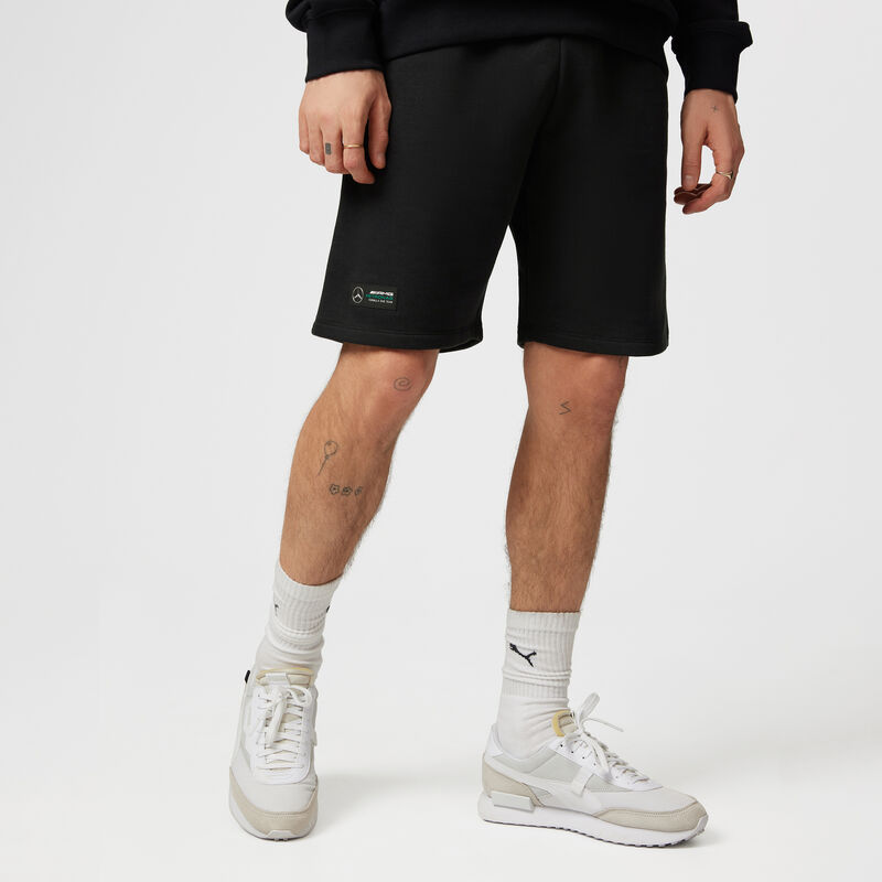 MAPF1 FW MENS SWEAT SHORTS - black