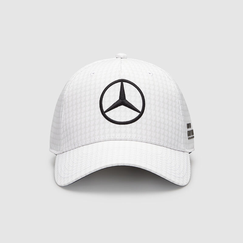 Lewis Hamilton Driver Hat 2023 - Mercedes-AMG F1 - White One size - 8719203312989 - Fuel For Fans F1 Merchandise store