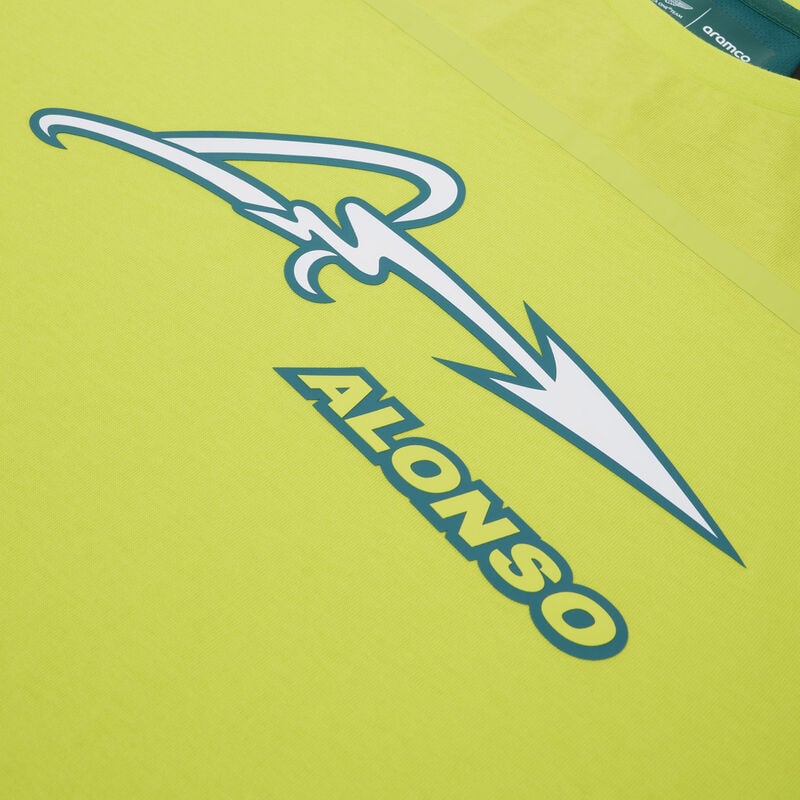 AMF1 FW KIMOA LOGO TEE - lime