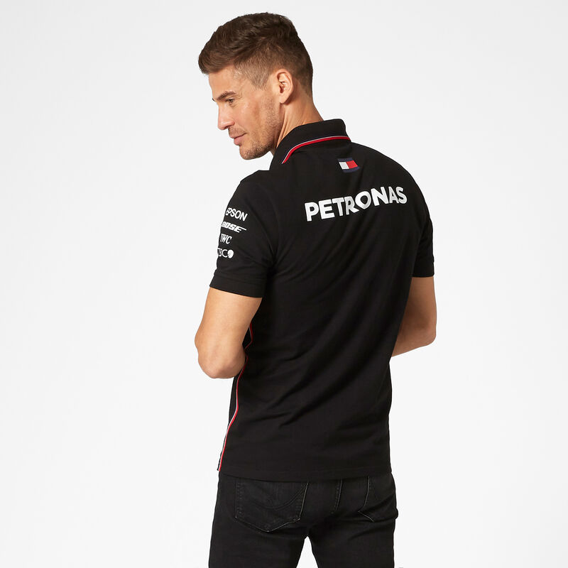 MAPM RP MENS POLO  - black