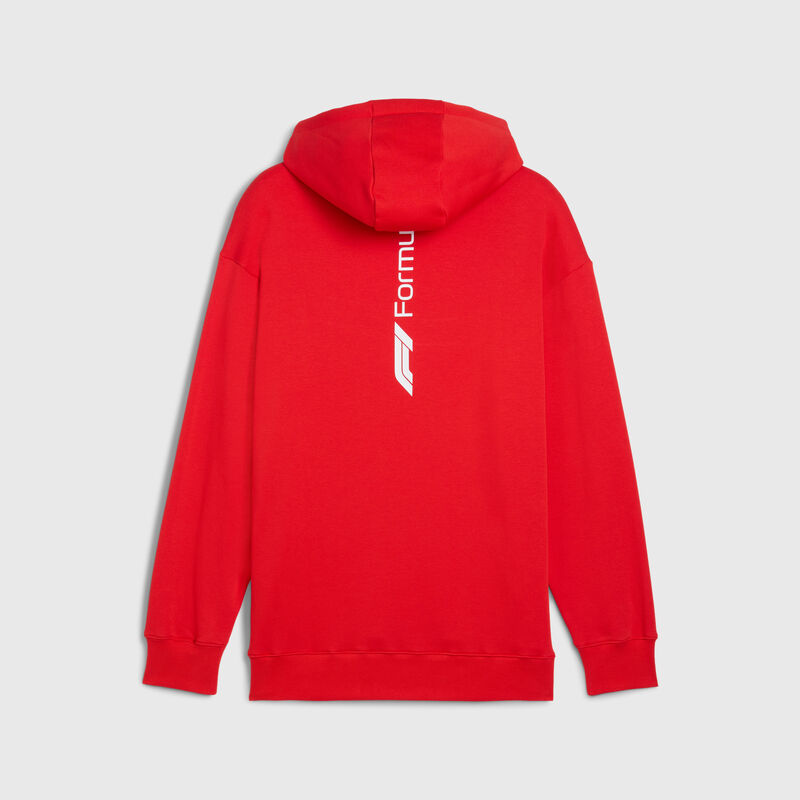F1 ESS+ HOODIE - RELAXED - red