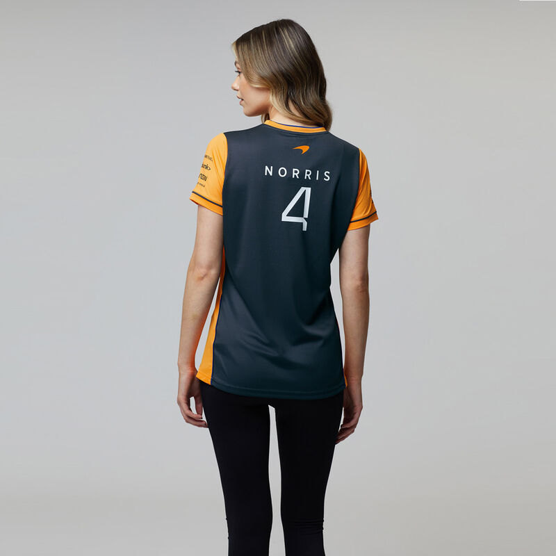 MCLAREN RP WOMENS DRIVERS TEE - NORRIS - Antracit