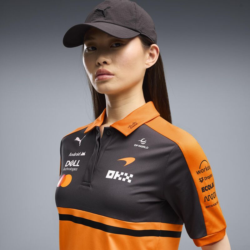 McLaren RP WMNs Polo - Papaya