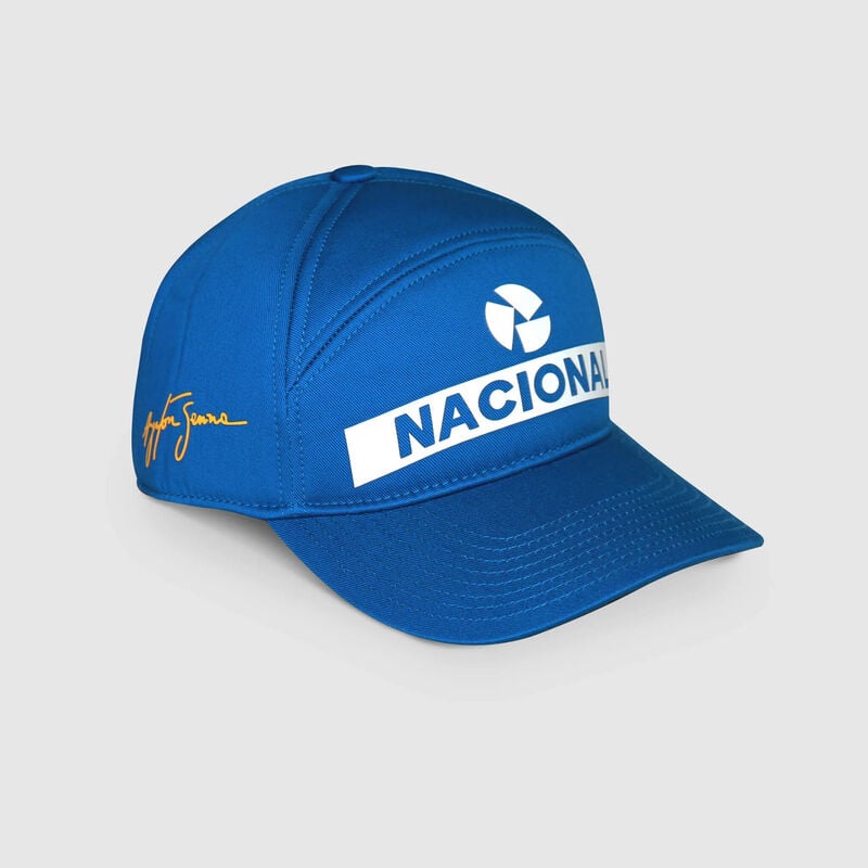 SENNA FW NACIONAL REPLICA CAP - Blue