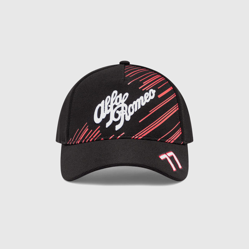 ALFA ROMEO RACING SL BOTTAS TEAM CAP - black
