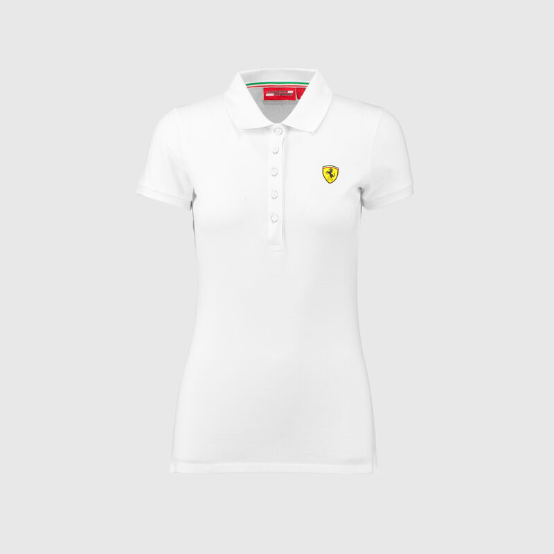 SF FW WOMENS CLASSIC POLO - white