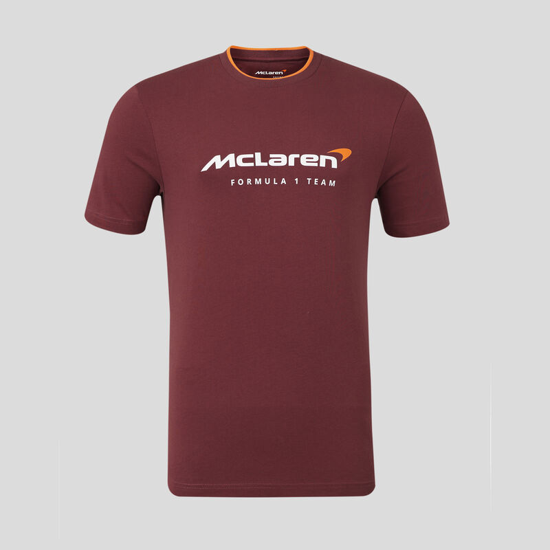 MCL FW MENS CORE TEE - burgundy