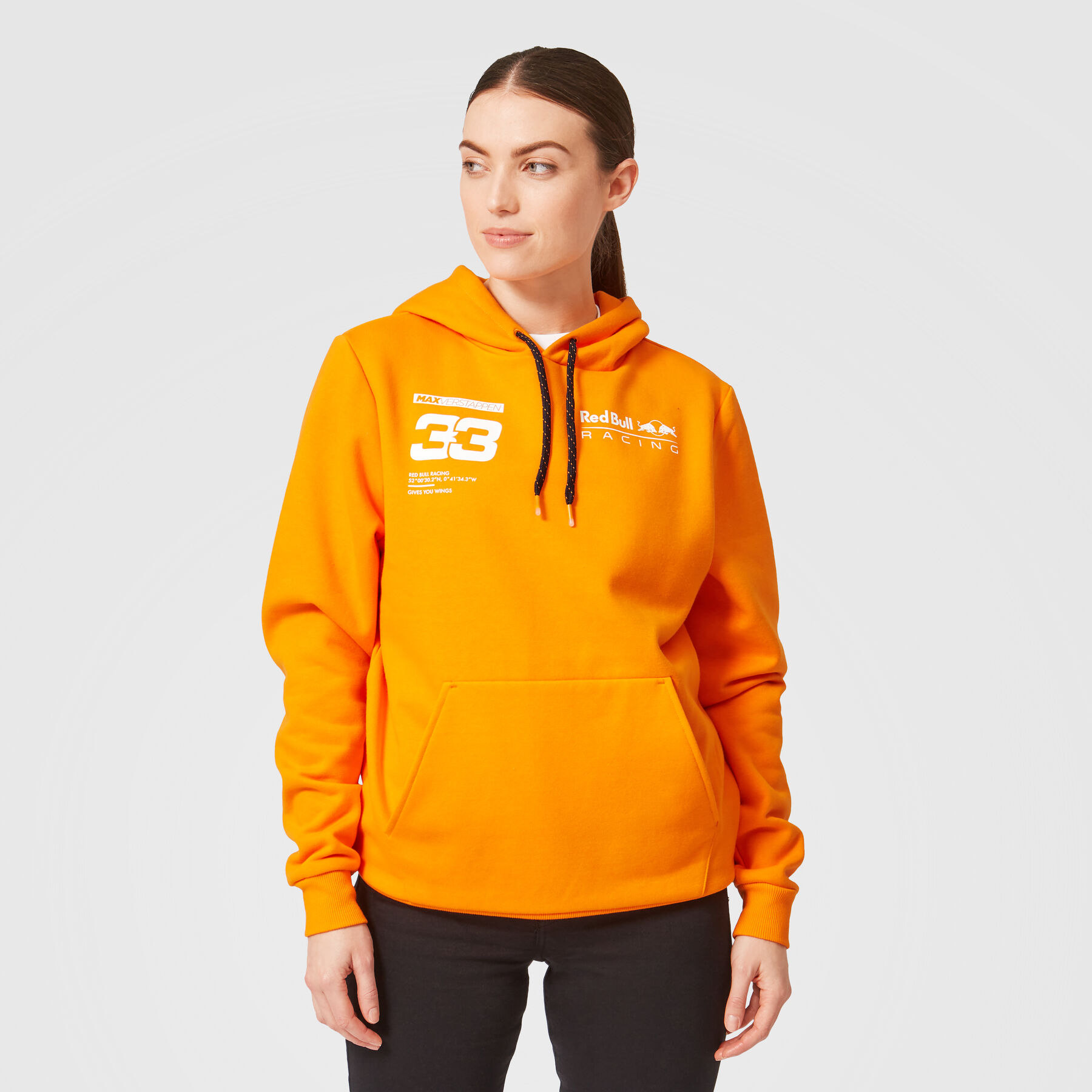 Max Verstappen Orange Hoodie - Red Bull 
