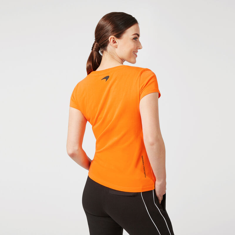 MCLAREN FW WOMENS ESSENTIALS TEE - orange
