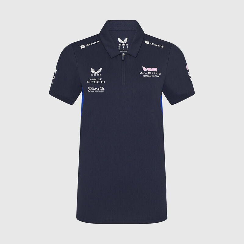 ALPINE RP WOMENS SS POLO SHIRT - navy