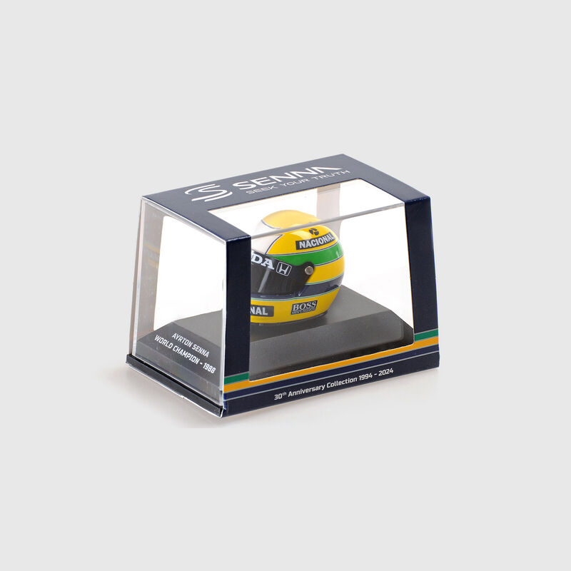 SENNA 1988 HELMET 1:8 - yellow
