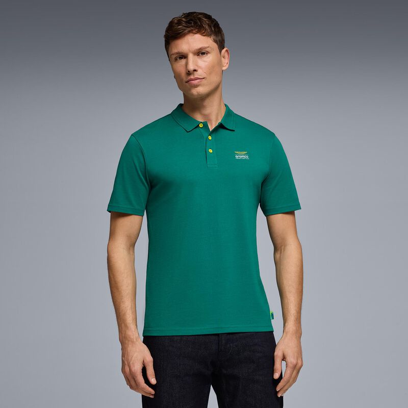 AMF1 FW SEASONAL POLO - AM Green