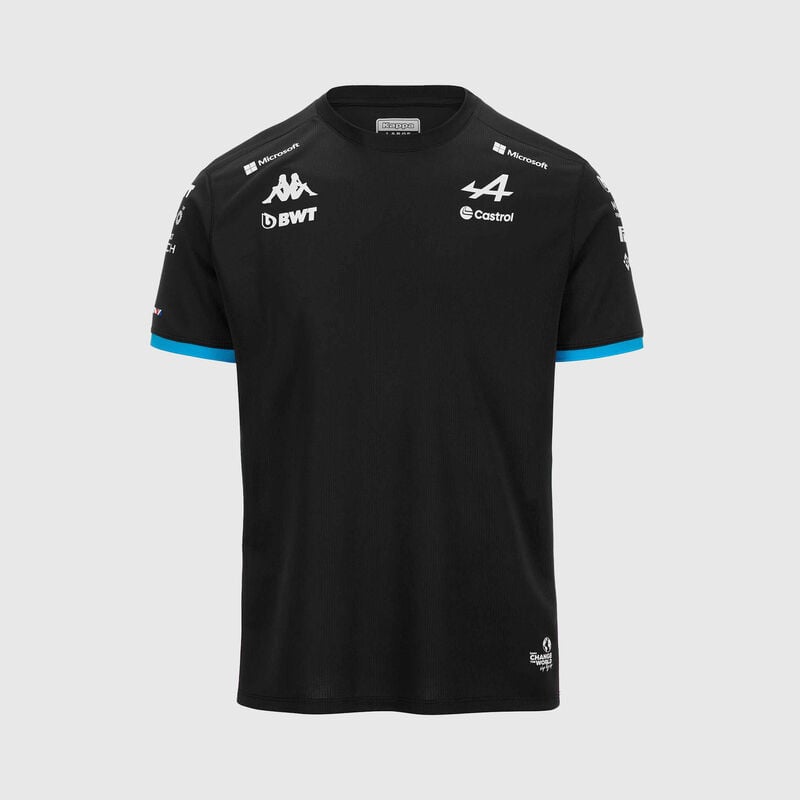 ALPINE SL RP TEAM TEE - black