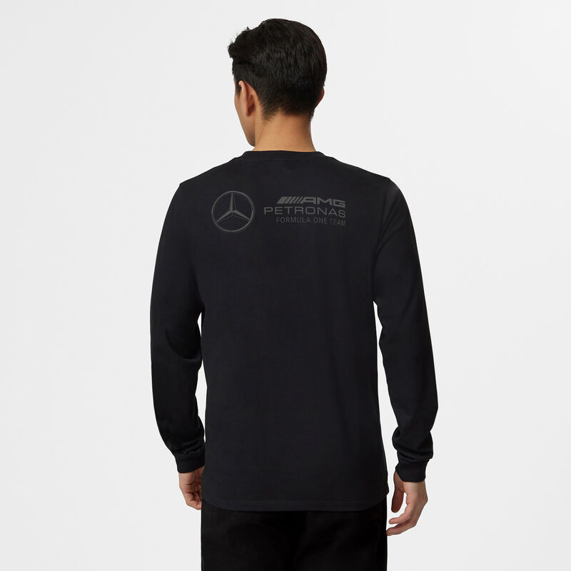 MAPF1 FW MENS LS TEE - black