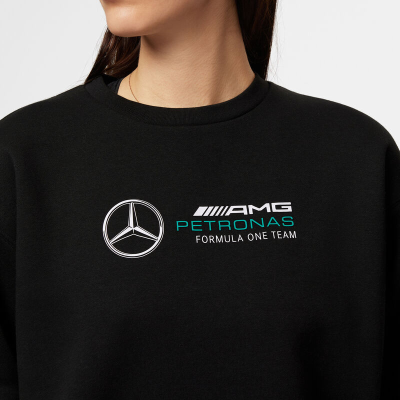 MAPF1 FW WOMENS CREW SWEAT - black