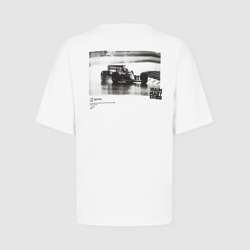 SENNA S FW MENS HEAVYWEIGHT GRAPHIC TEE - white