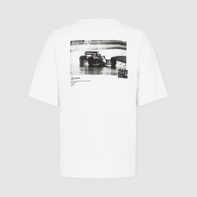 SENNA S FW MENS HEAVYWEIGHT GRAPHIC TEE - white