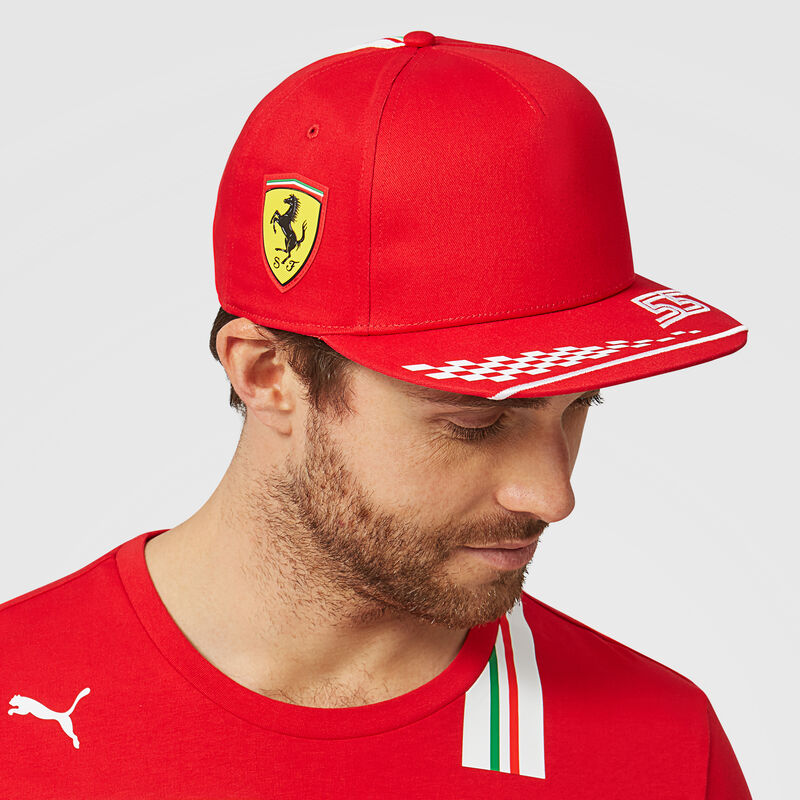 SF RP SAINZ CAP - red