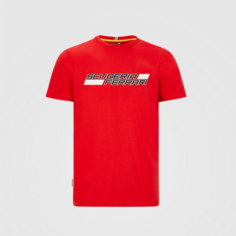 SF FW MENS SCUDERIA LOGO TEE - red