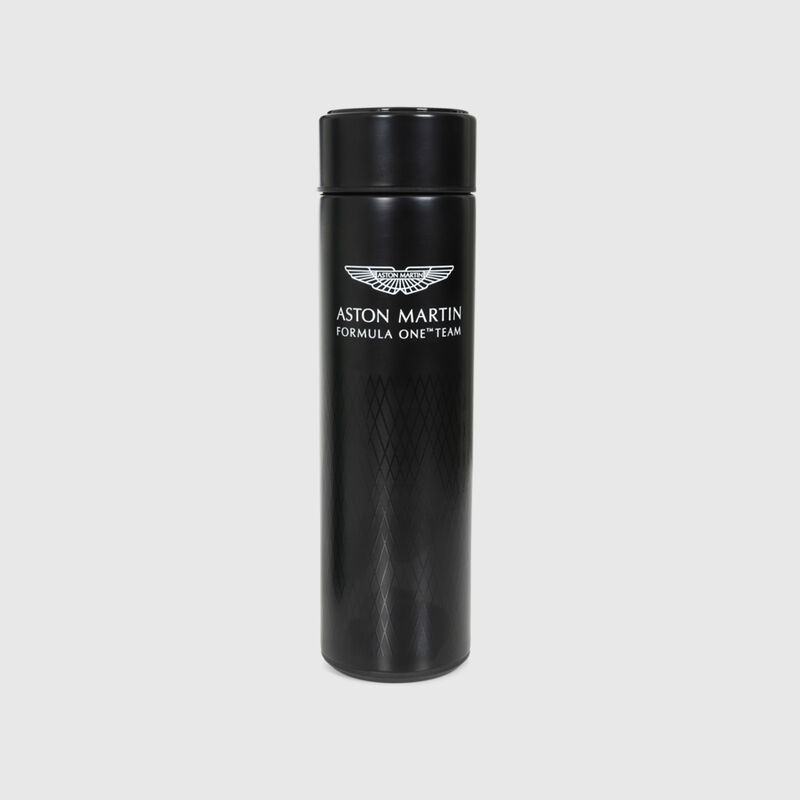 ASTON MARTIN F1 OFFICIAL TEAM THERMOS BOTTLE - black