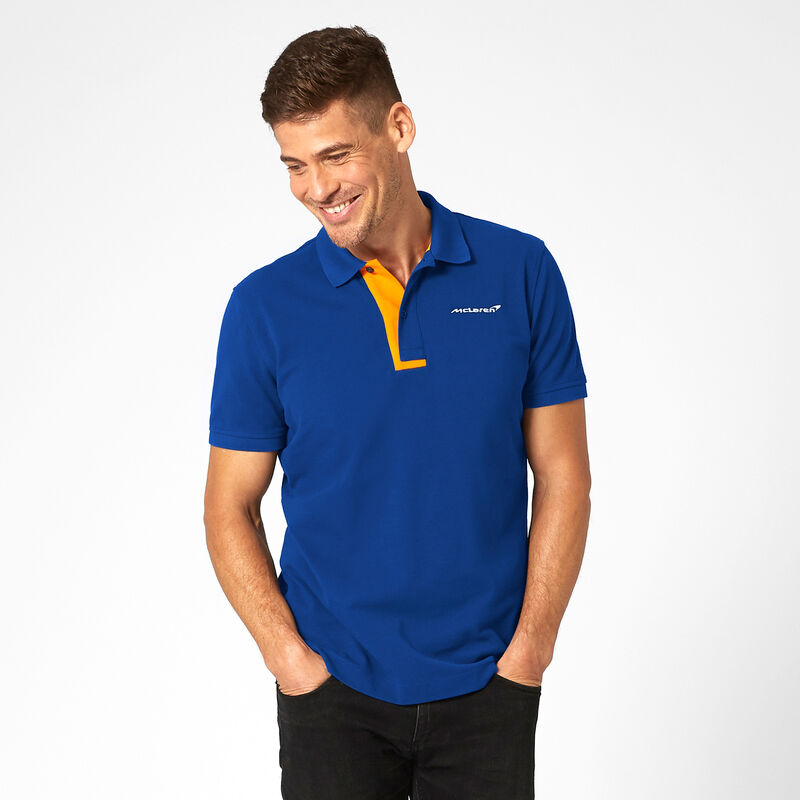 MCLAREN FW ESSENTIALS POLO - blue