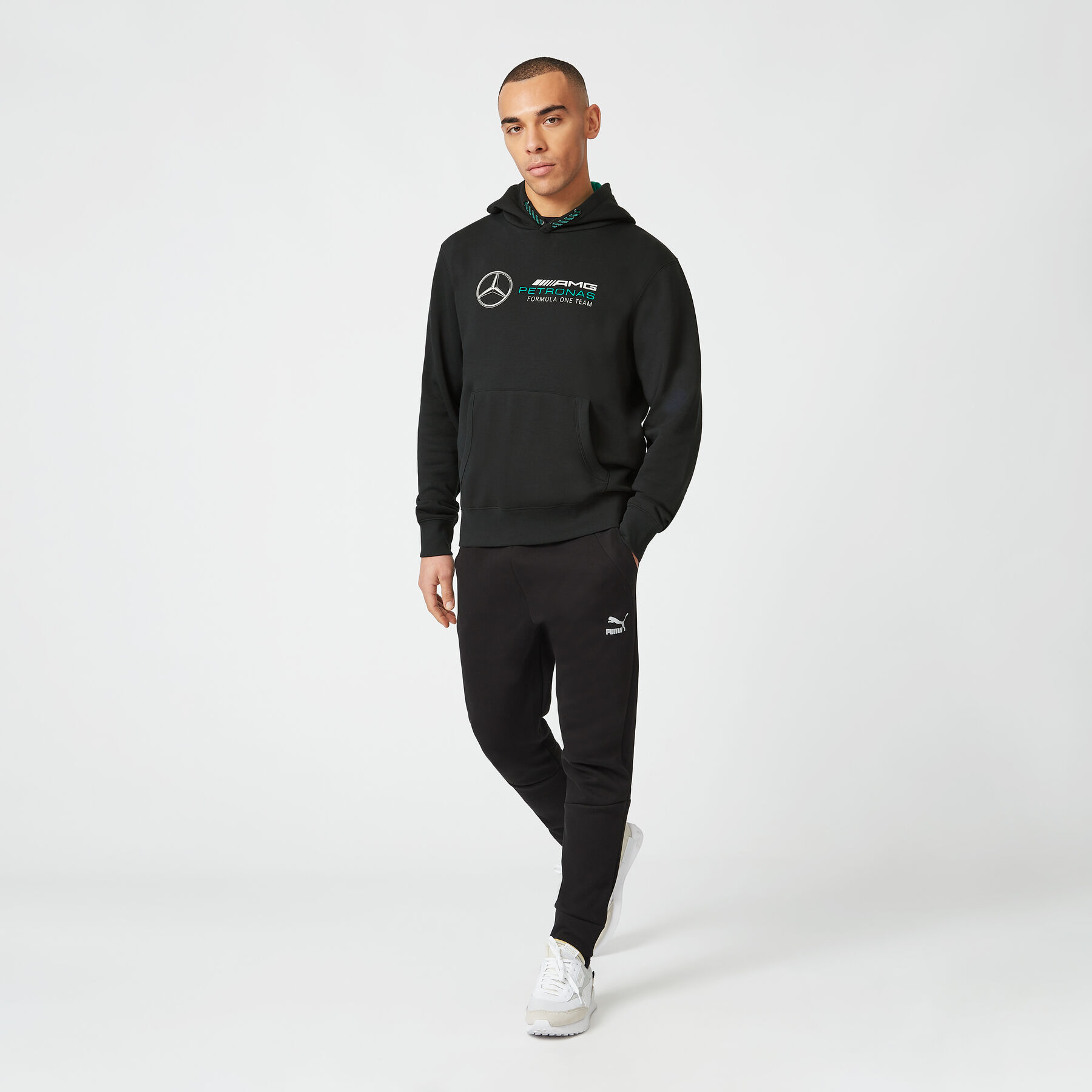 Logo Hoodie Mercedes AMG Petronas Fuel For Fans