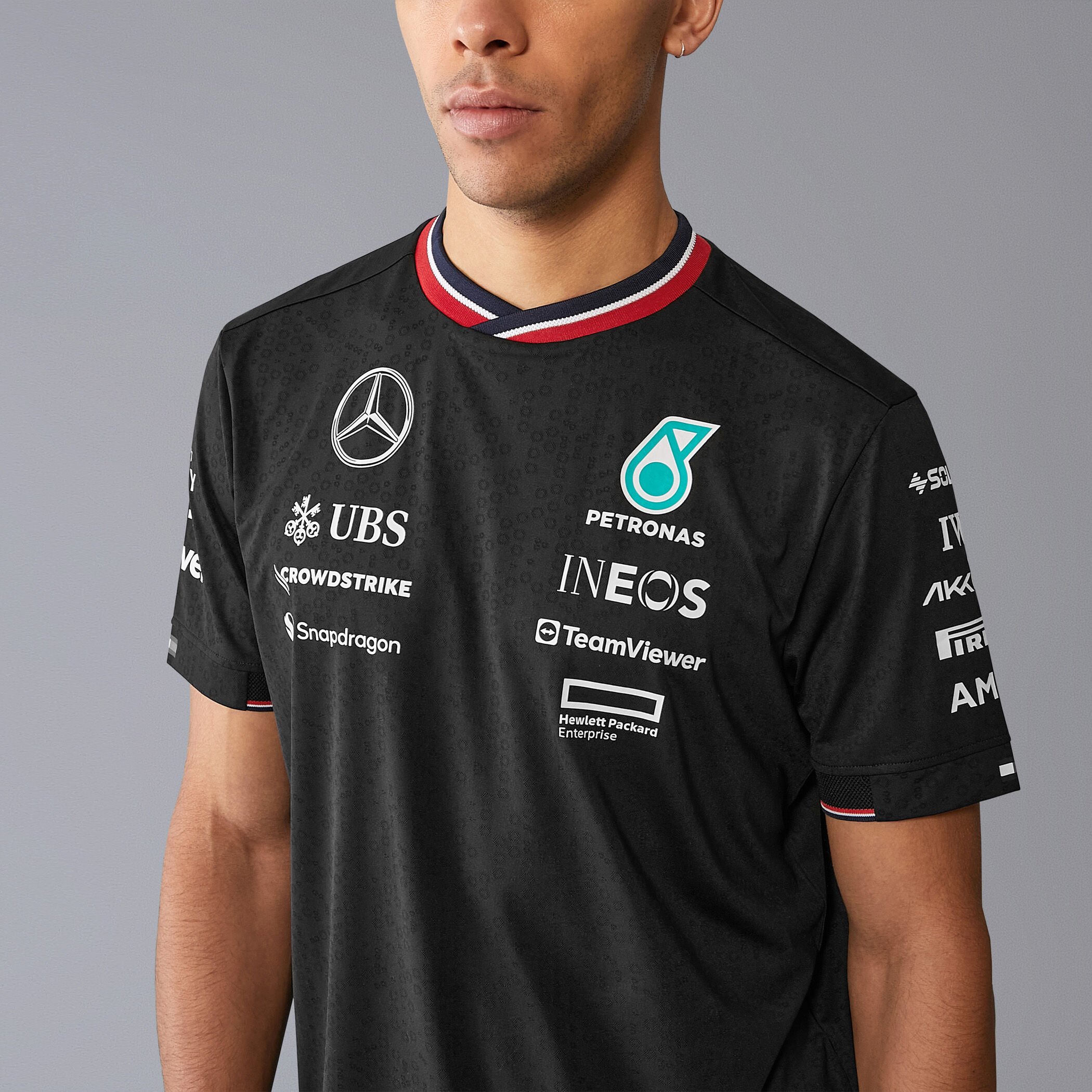 2024 Team Driver T shirt Mercedes AMG F1 Fuel For Fans