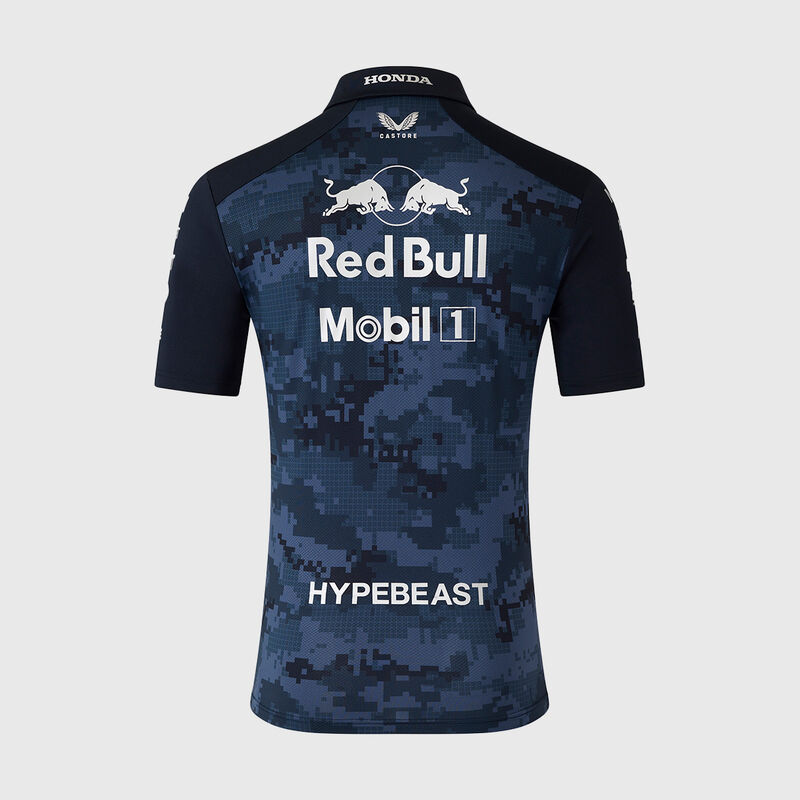 RBR SE HYPEBEAST TRACK POLO - navy