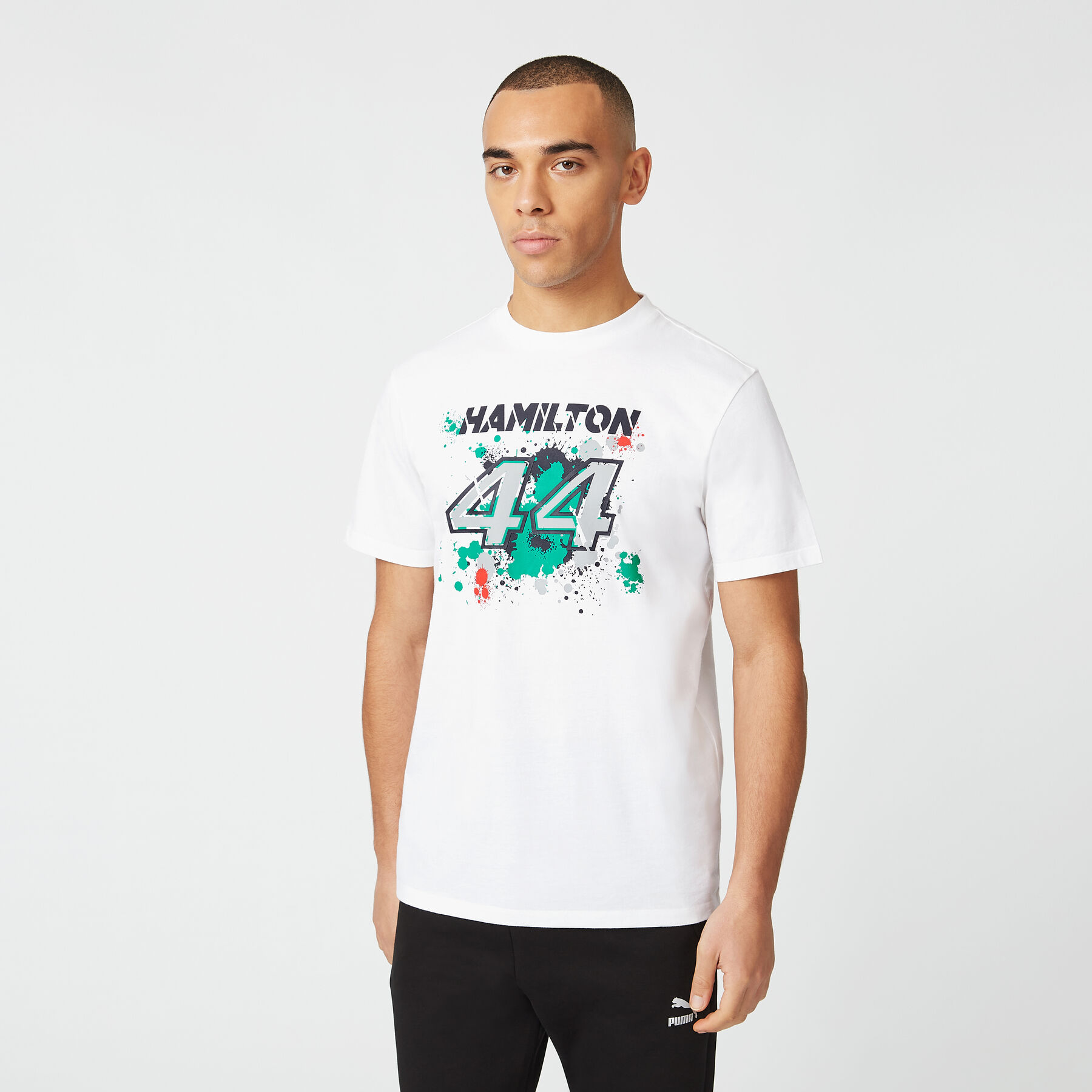 Puma lewis best sale hamilton t shirt