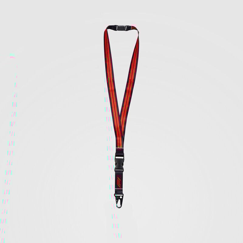 F1 FW LOGO LANYARD - black