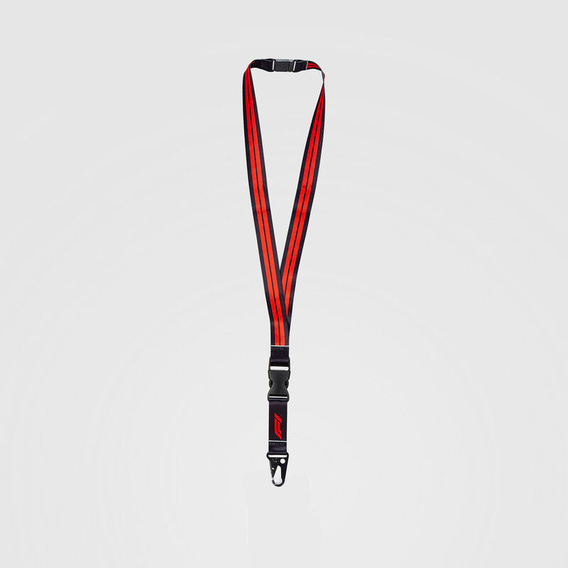 F1 FW LOGO LANYARD - black