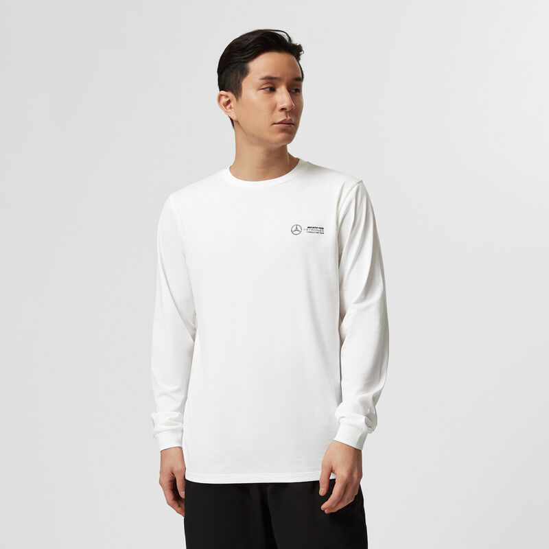 MAPF1 FW MENS LS TEE - white