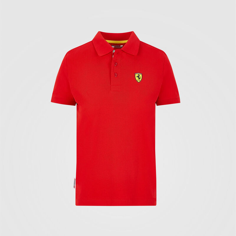 Kids Classic Logo Polo - Scuderia Ferrari Formula 1 | Fuel For Fans